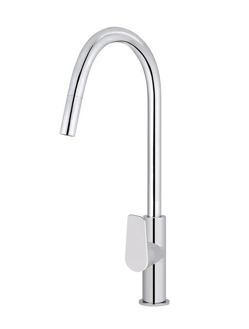 Meir Round Paddle Piccola Pull Out Kitchen Mixer Tap