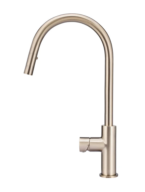 Meir Round Pinless Piccola Pull Out Kitchen Mixer Tap