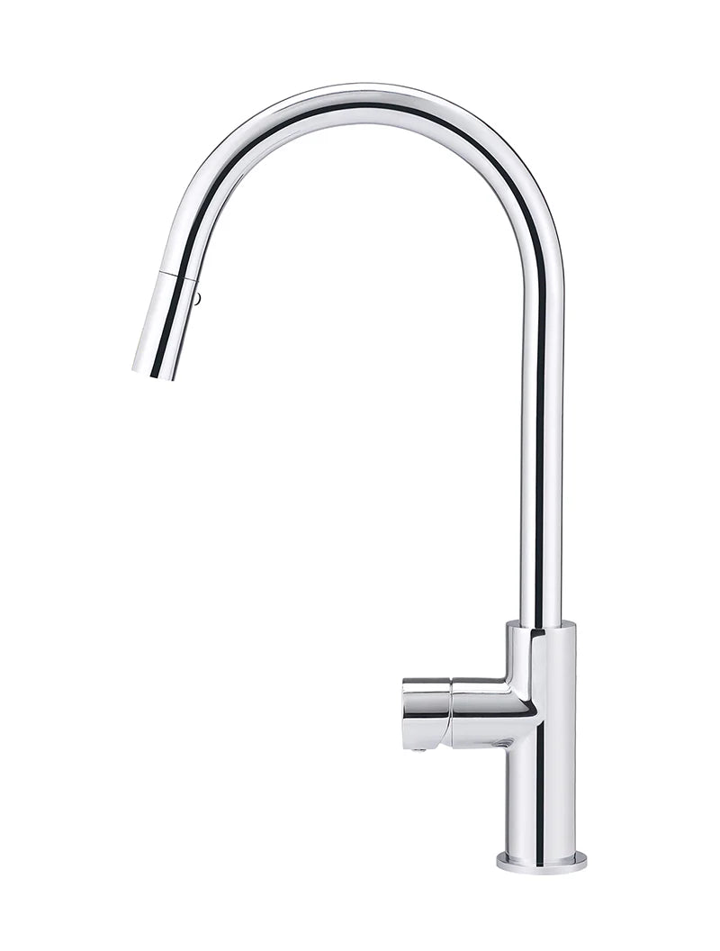 Meir Round Pinless Piccola Pull Out Kitchen Mixer Tap