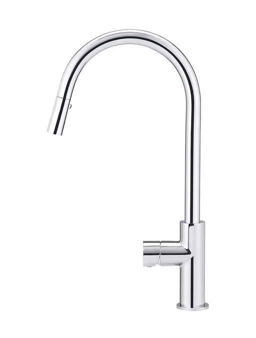Meir Round Pinless Piccola Pull Out Kitchen Mixer Tap