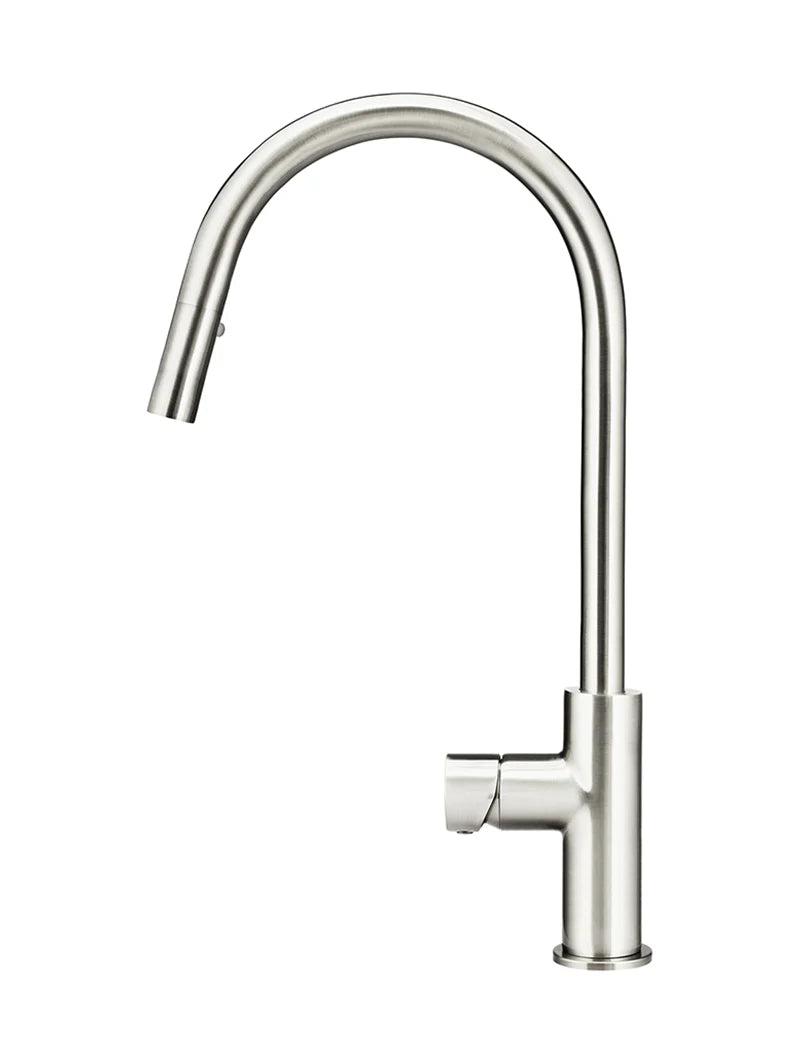Meir Round Pinless Piccola Pull Out Kitchen Mixer Tap