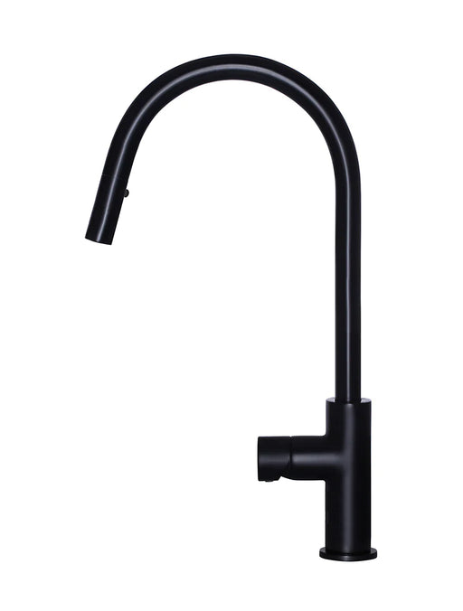 Meir Round Pinless Piccola Pull Out Kitchen Mixer Tap