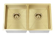 Meir Lavello Kitchen Sink - Double Bowl 760 x 440