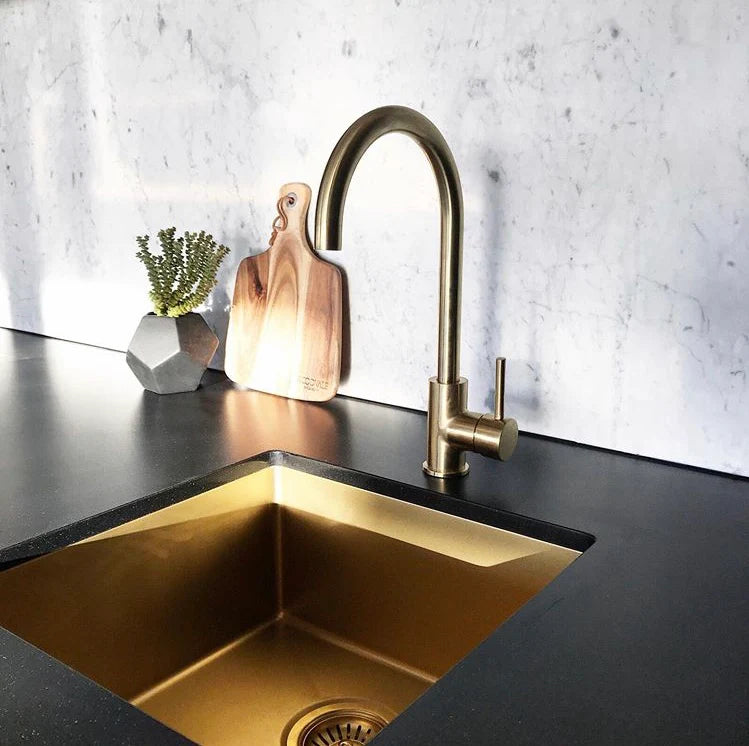 Meir Lavello Kitchen Sink - Single Bowl 450 x 450 - PVD