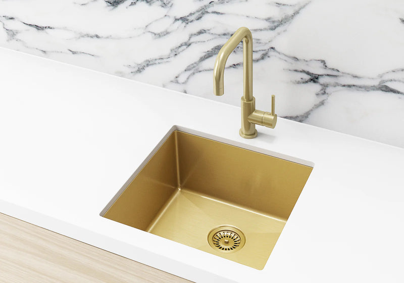 Meir Lavello Kitchen Sink - Single Bowl 450 x 450 - PVD