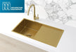 Meir Lavello Kitchen Sink - Single Bowl & Drainboard 840 x 440