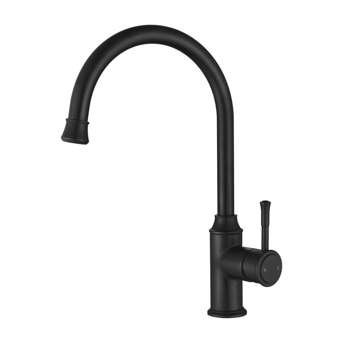 Modern National Montpellier Gooseneck  Kitchen Mixer