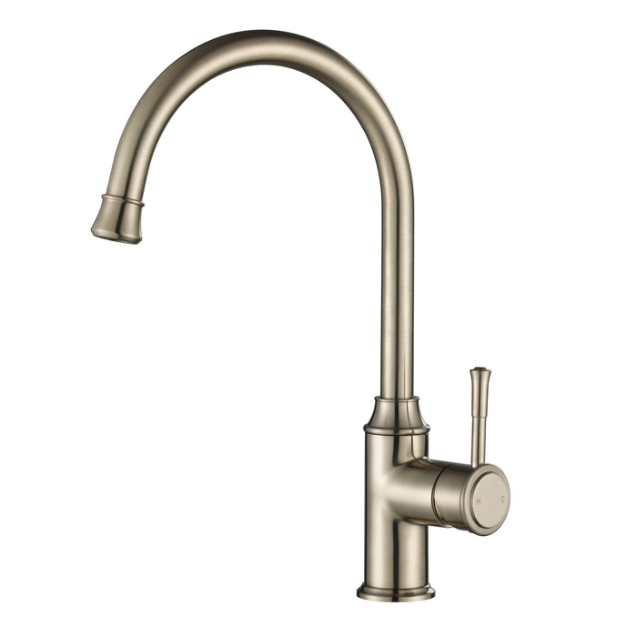 Modern National Montpellier Gooseneck  Kitchen Mixer