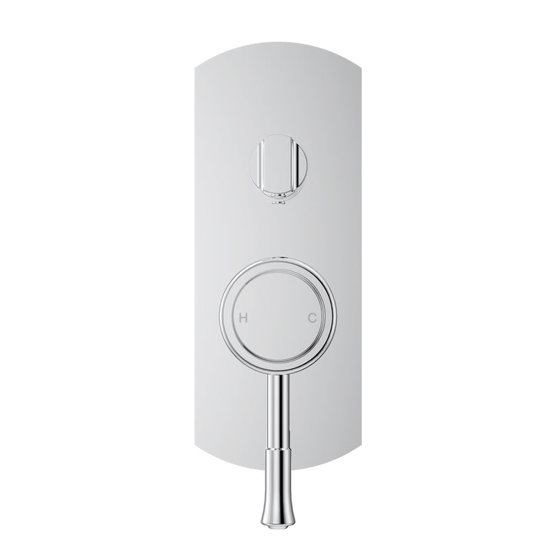 Modern National Montpellier Diverter Mixer - Electroplated & PVD
