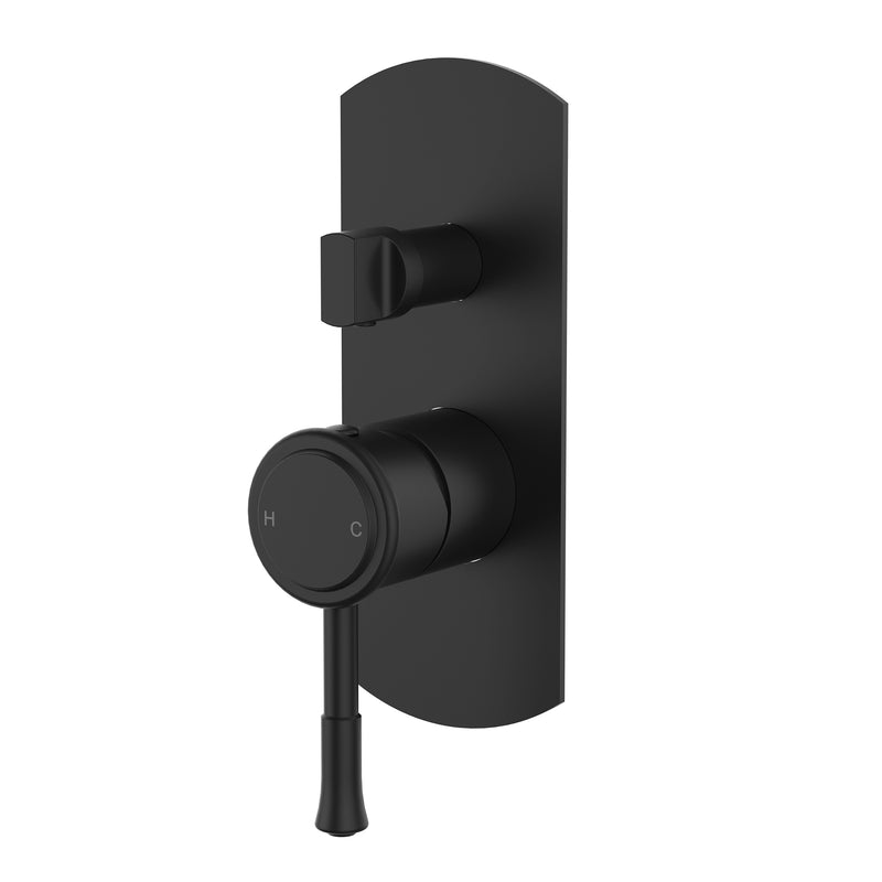 Modern National Montpellier Diverter Mixer - Electroplated & PVD
