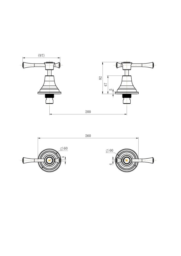 Modern National Montpellier Wall Top Assemblies