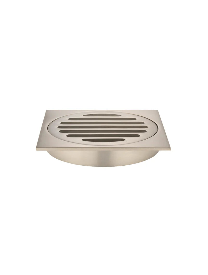 Meir Square Floor Grate Shower Drain 100mm Outlet