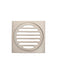 Meir Square Floor Grate Shower Drain 100mm Outlet