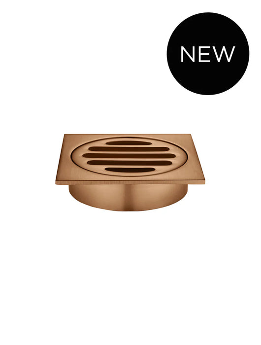 Meir Square Floor Grate Shower Drain 80mm outlet