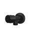 Meir Round Mini Stop Cistern Tap with backplate