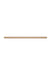 Meir Öppen Round Pull 328mm Cabinet Handle (Linear Knurled)