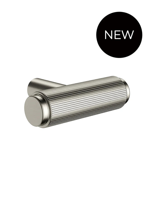Meir Öppen T-Pull Cabinet Handle (Linear Knurled)