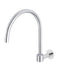 Meir Round High-Rise Swivel Wall Spout