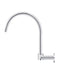 Meir Round High-Rise Swivel Wall Spout