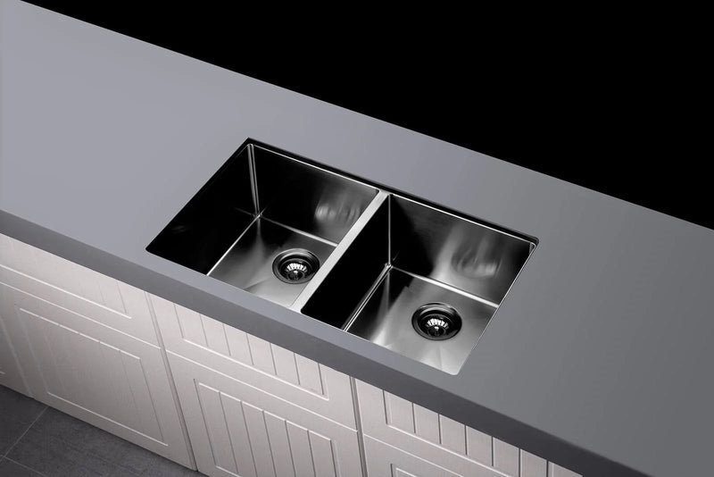 Meir Kitchen Sink - Double Bowl 860 x 440
