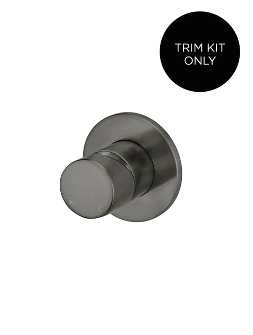 Meir Round Wall Mixer Pinless Handle Trim Kit (In-wall Body Not Included)