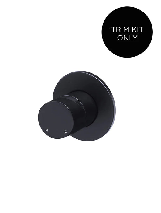Meir Round Wall Mixer Pinless Handle Trim Kit (In-wall Body Not Included)