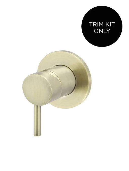 Meir Round Wall Mixer Short Pin–lever Trim Kit (In-wall Body Not Included)