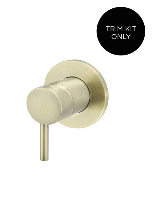 Meir Round Wall Mixer Short Pin–lever Trim Kit (In-wall Body Not Included)