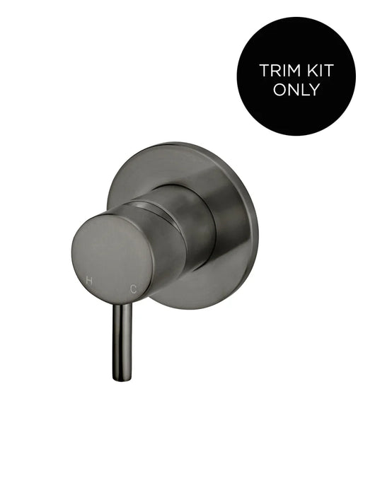 Meir Round Wall Mixer Short Pin–lever Trim Kit (In-wall Body Not Included)