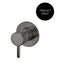 Meir Round Wall Mixer Short Pin–lever Trim Kit (In-wall Body Not Included)
