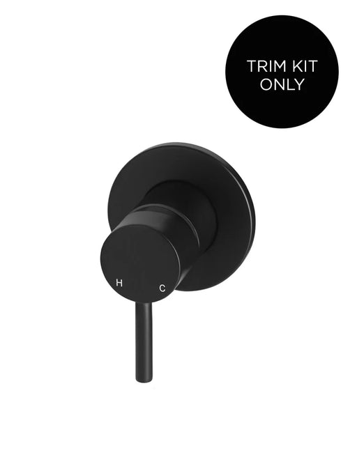 Meir Round Wall Mixer Short Pin–lever Trim Kit (In-wall Body Not Included)
