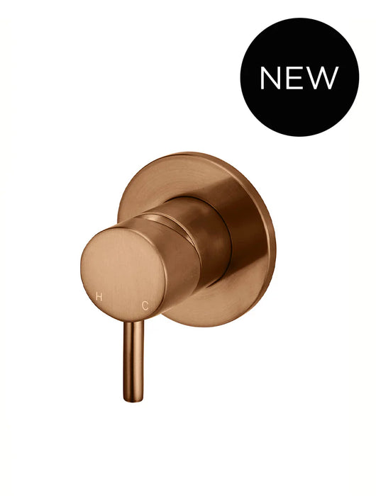 Meir Round Wall Mixer Short Pin–lever Trim Kit (In-wall Body Not Included)