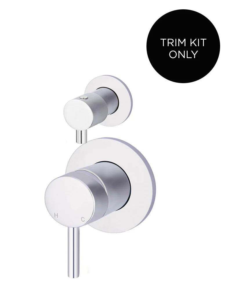 Meir Round Diverter Mixer Trim Kit (In-wall Body Not Included)