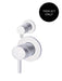 Meir Round Diverter Mixer Trim Kit (In-wall Body Not Included)