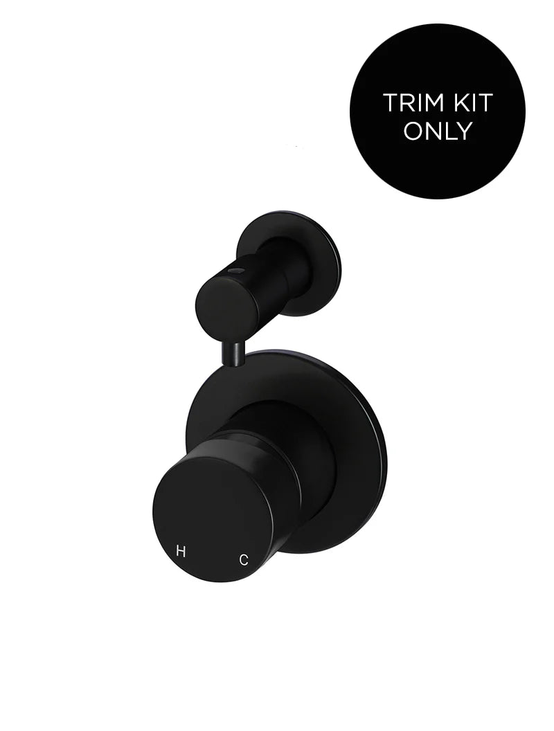 Meir Round Diverter Mixer Pinless Handle Trim Kit (In-wall Body Not Included)