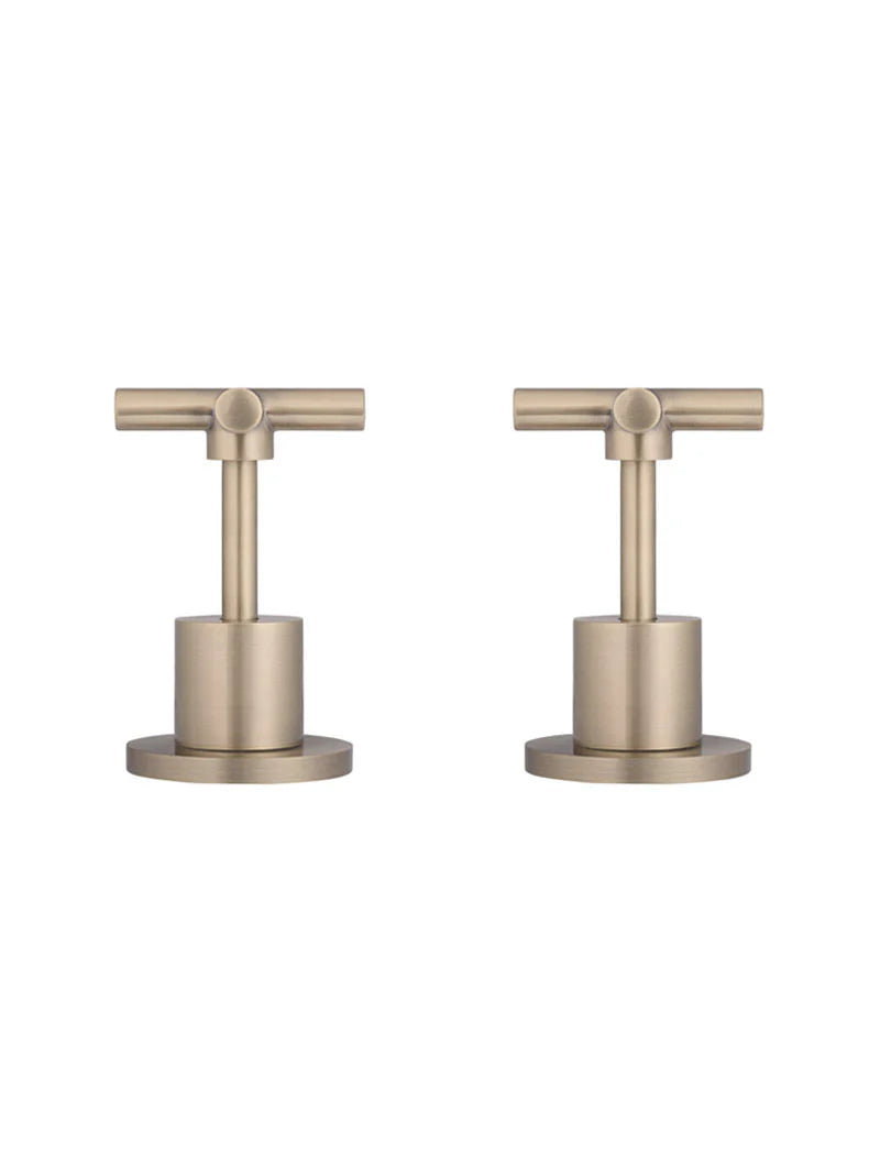 Meir Round Cross Handle Jumper Valve Wall Top Assemblies