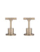 Meir Round Cross Handle Jumper Valve Wall Top Assemblies
