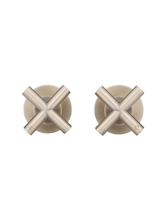 Meir Round Cross Handle Jumper Valve Wall Top Assemblies