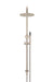 Meir Round Combination Shower Rail, 200mm Rose, Single Function Hand Shower