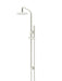 Meir Round Combination Shower Rail, 200mm Rose, Single Function Hand Shower