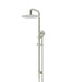 Meir Round Combination Shower Rail 300mm Rose, Three Function Hand Shower