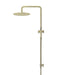 Meir Round Combination Shower Rail, 300mm Rose, Single Function Hand Shower