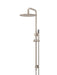 Meir Round Combination Shower Rail, 300mm Rose, Single Function Hand Shower