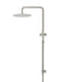 Meir Round Combination Shower Rail, 300mm Rose, Single Function Hand Shower