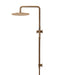 Meir Round Combination Shower Rail, 300mm Rose, Single Function Hand Shower