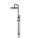 Meir Round Combination Shower Rail, 300mm Rose, Single Function Hand Shower