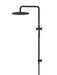 Meir Round Combination Shower Rail, 300mm Rose, Single Function Hand Shower