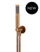 Meir Round Hand Shower on Fixed Bracket