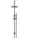 Meir Round Gooseneck Shower Set with 200mm Rose, Single-Function Hand Shower
