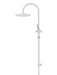 Meir Round Gooseneck Shower Set with 300mm Rose, Three-Function Hand Shower